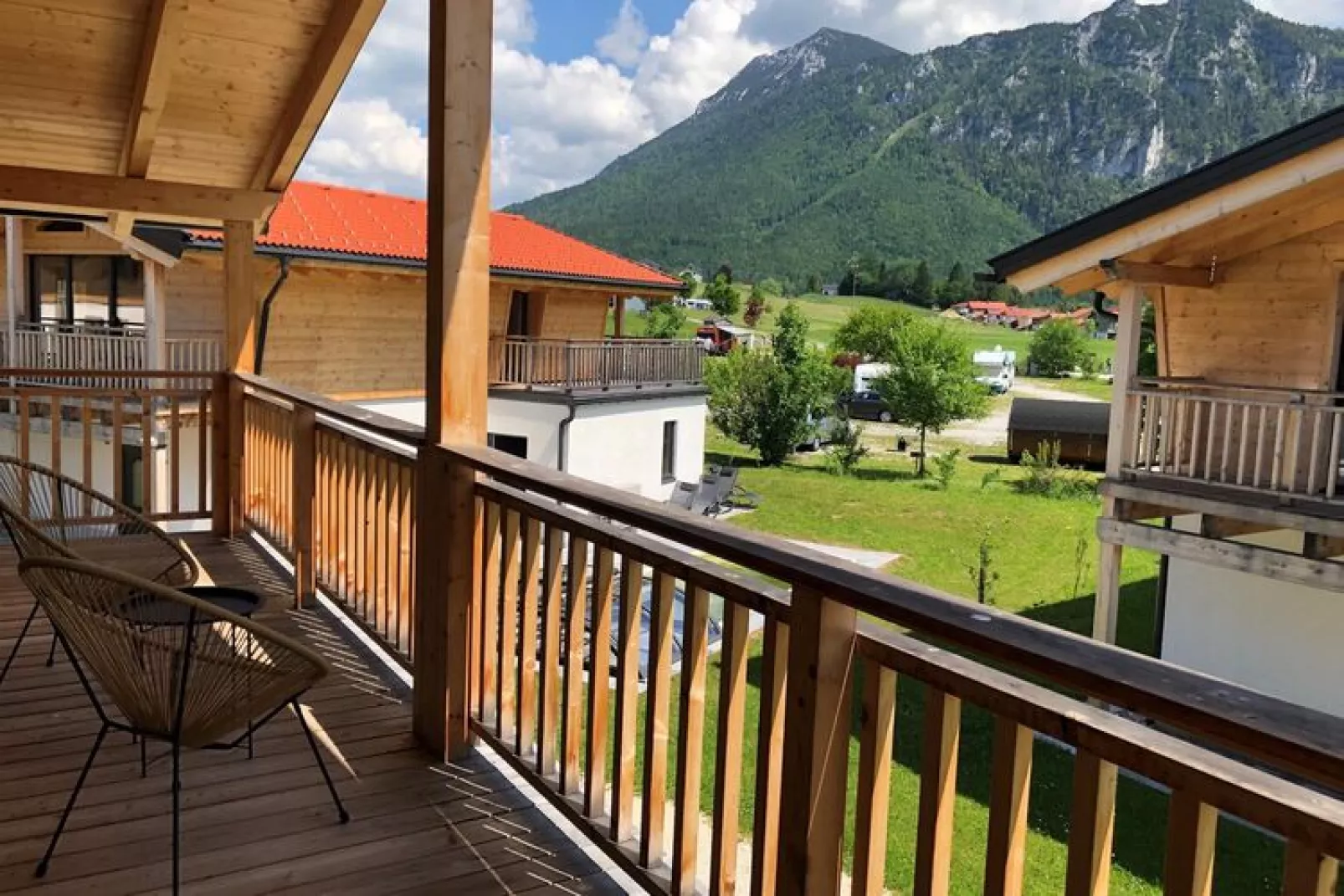 Inzell Chalets-Terrasse