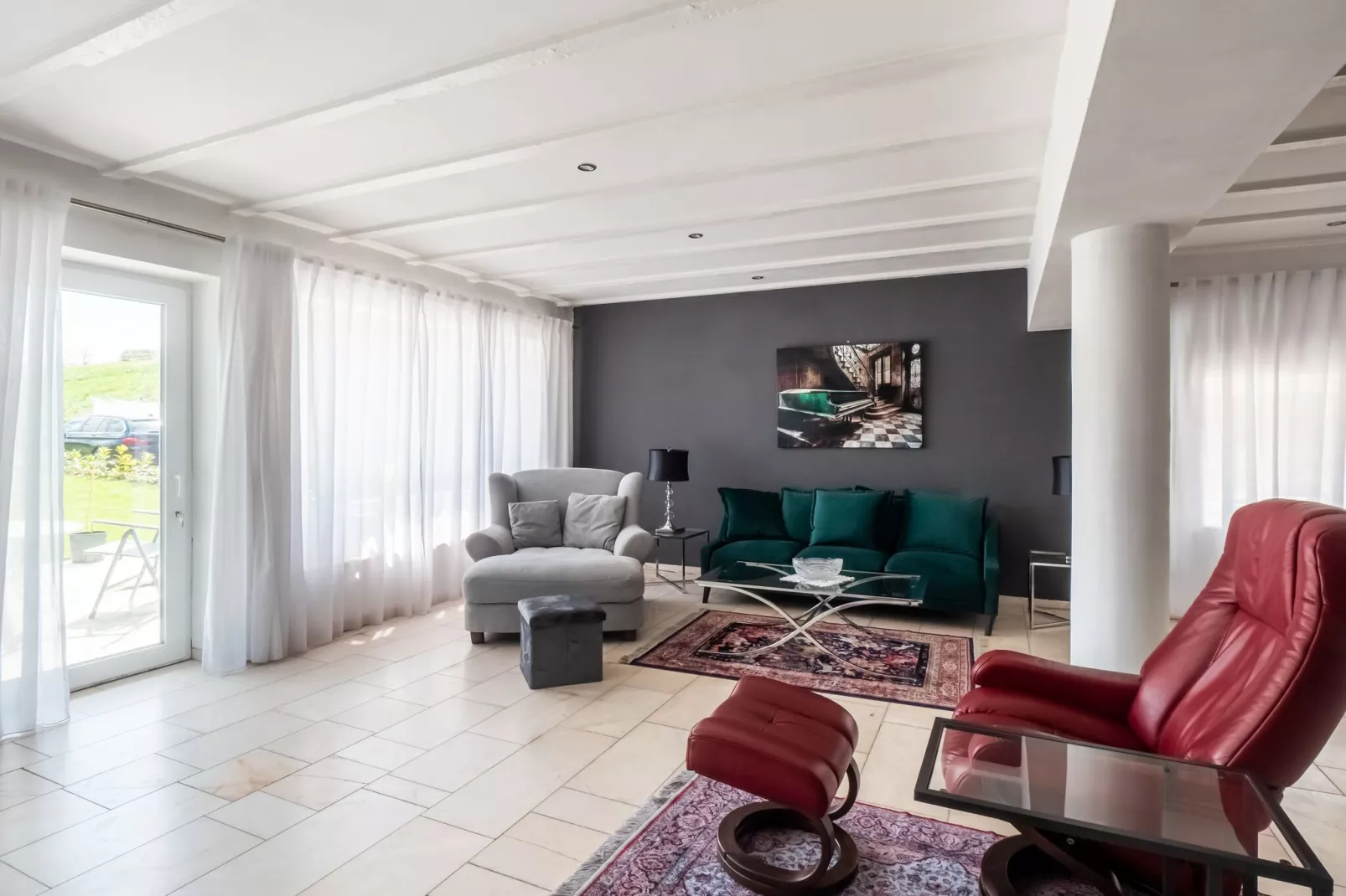 Ferienhaus Mimbach-Living room