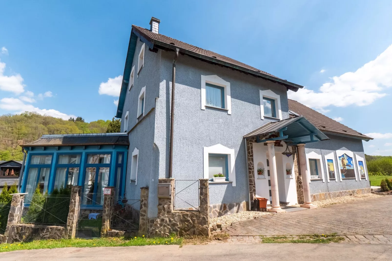 Ferienhaus Mimbach-Exterior summer
