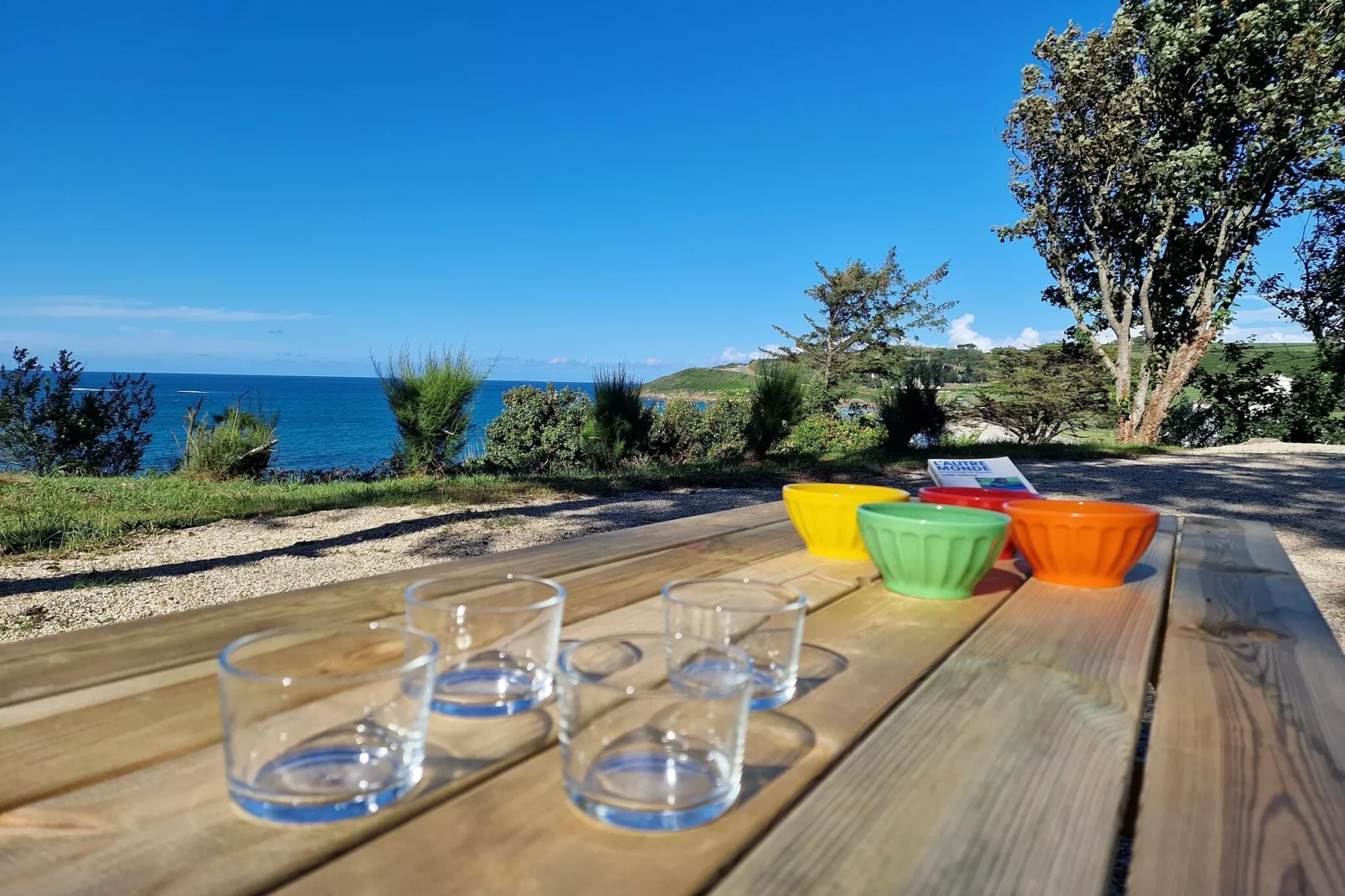 Maison de vacances Plougasnou-View in summer