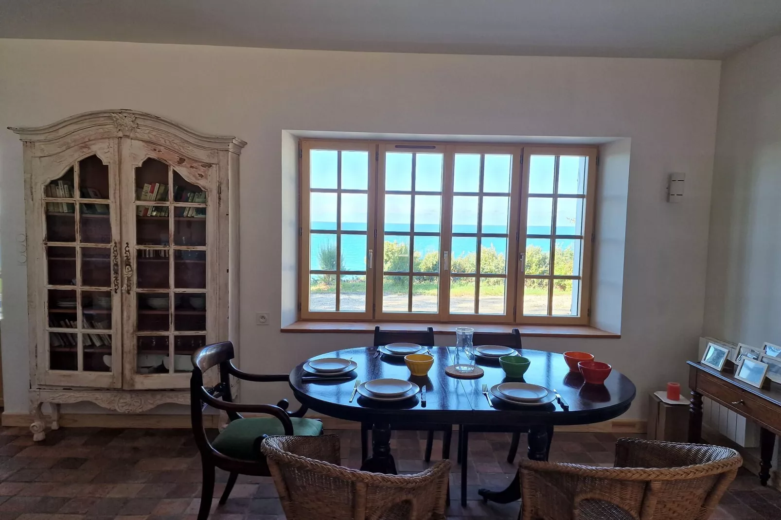Maison de vacances Plougasnou-Dining room