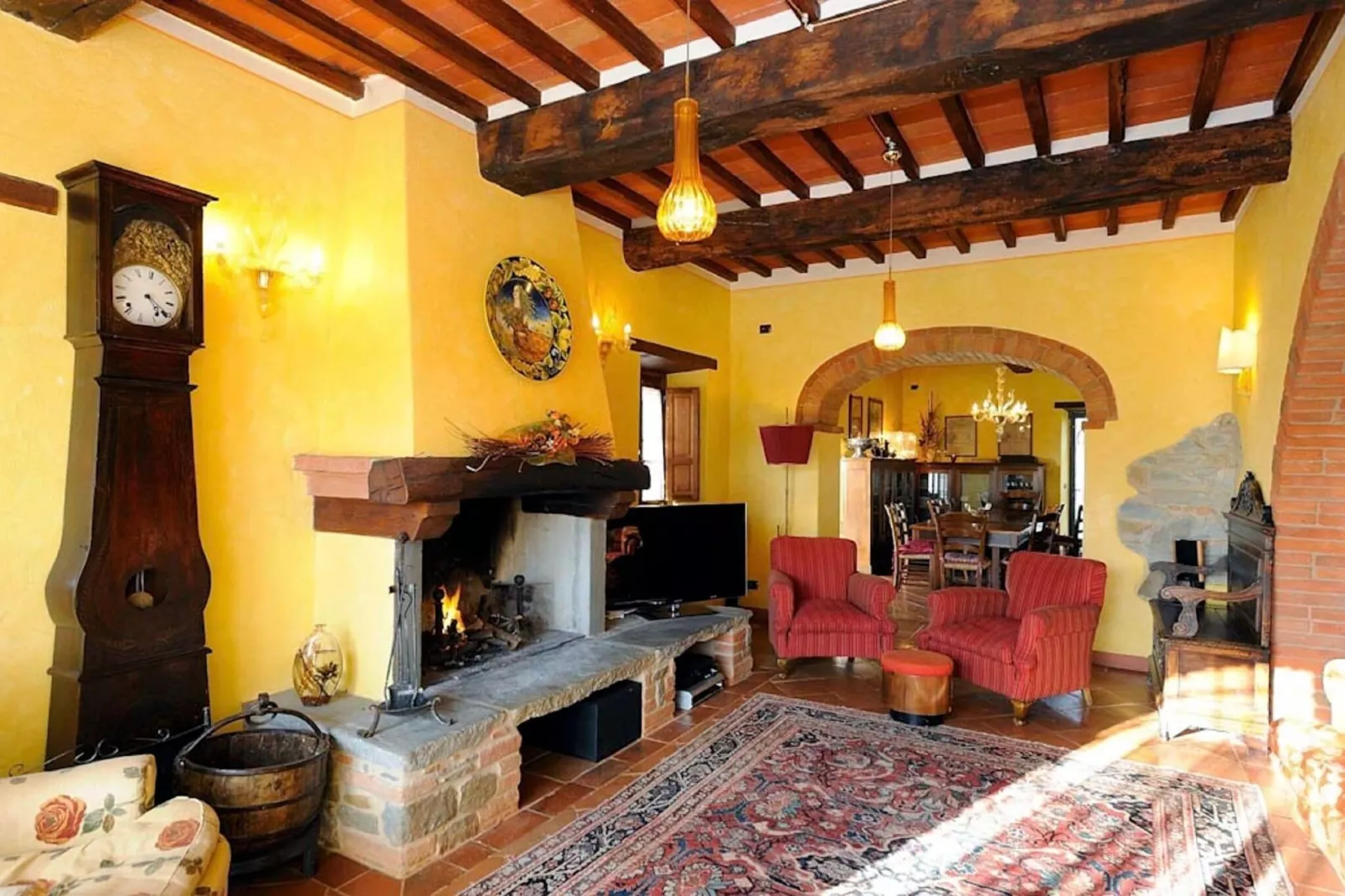 Mulino della Villa-Living room