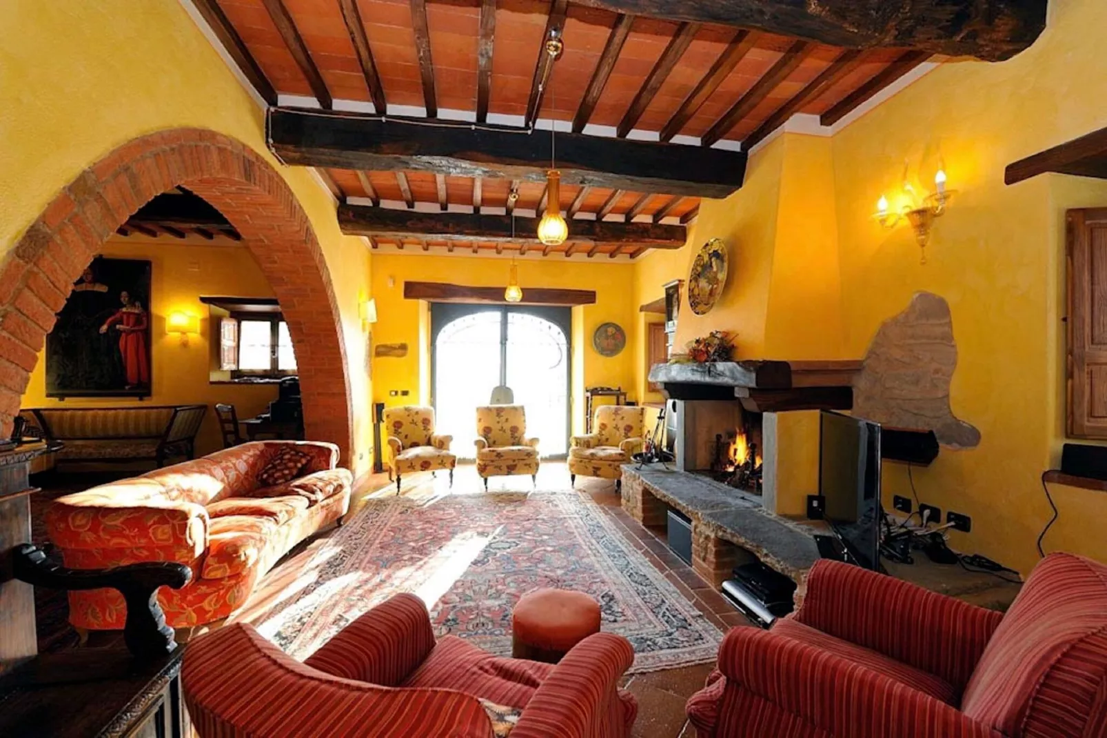 Mulino della Villa-Living room