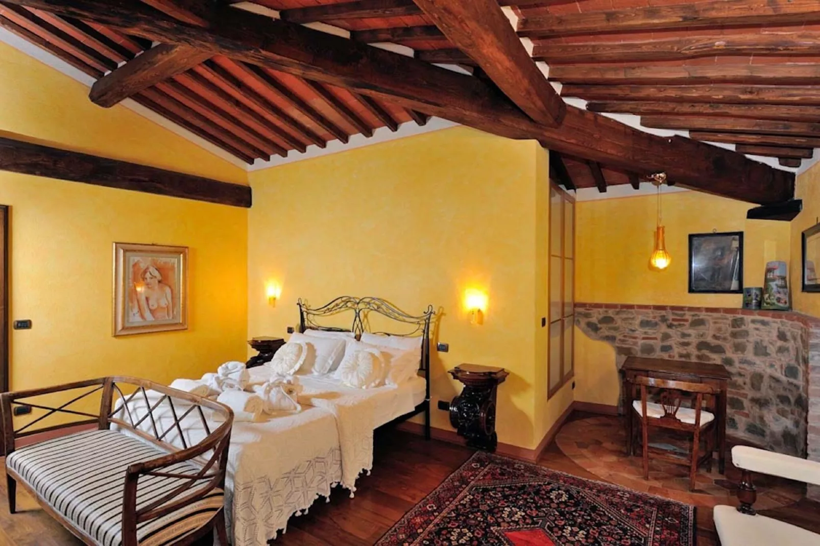 Mulino della Villa-Bedroom