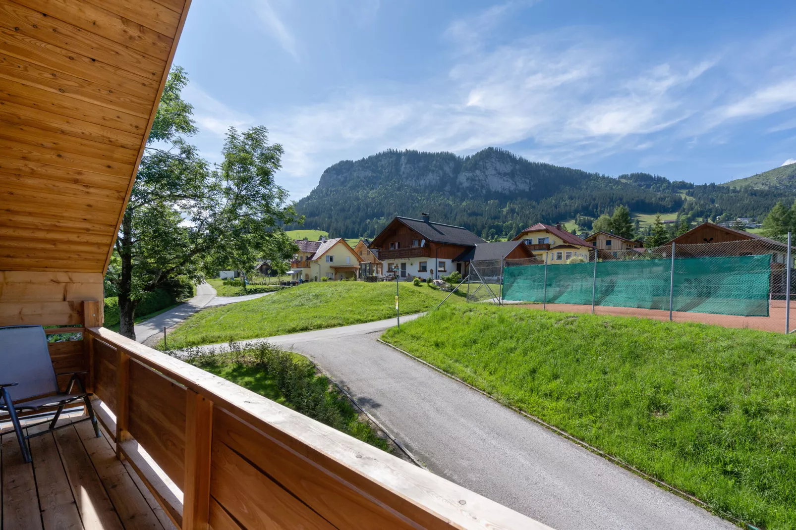 Holzchalet Tauplitz - Aussicht Sommer