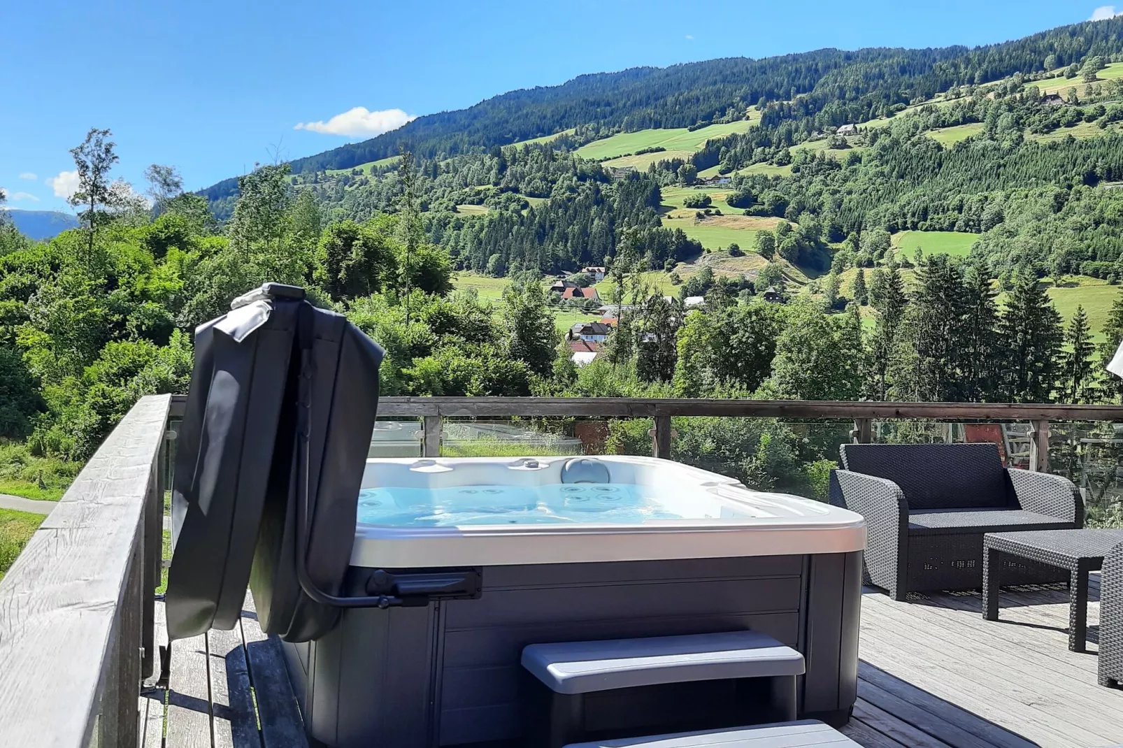 Chalet Murau-Terrassenbalkon