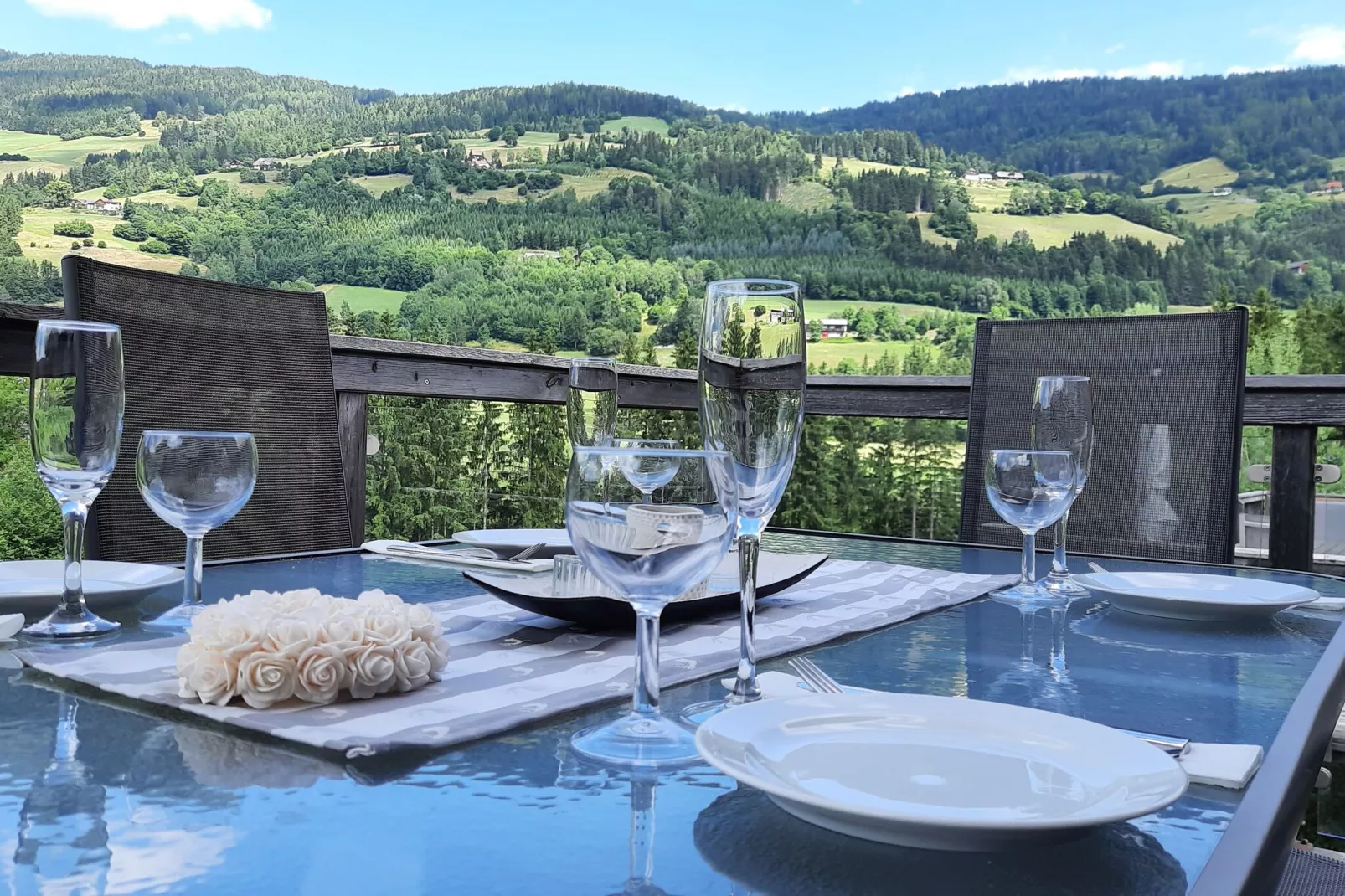 Chalet Murau-Terrassenbalkon