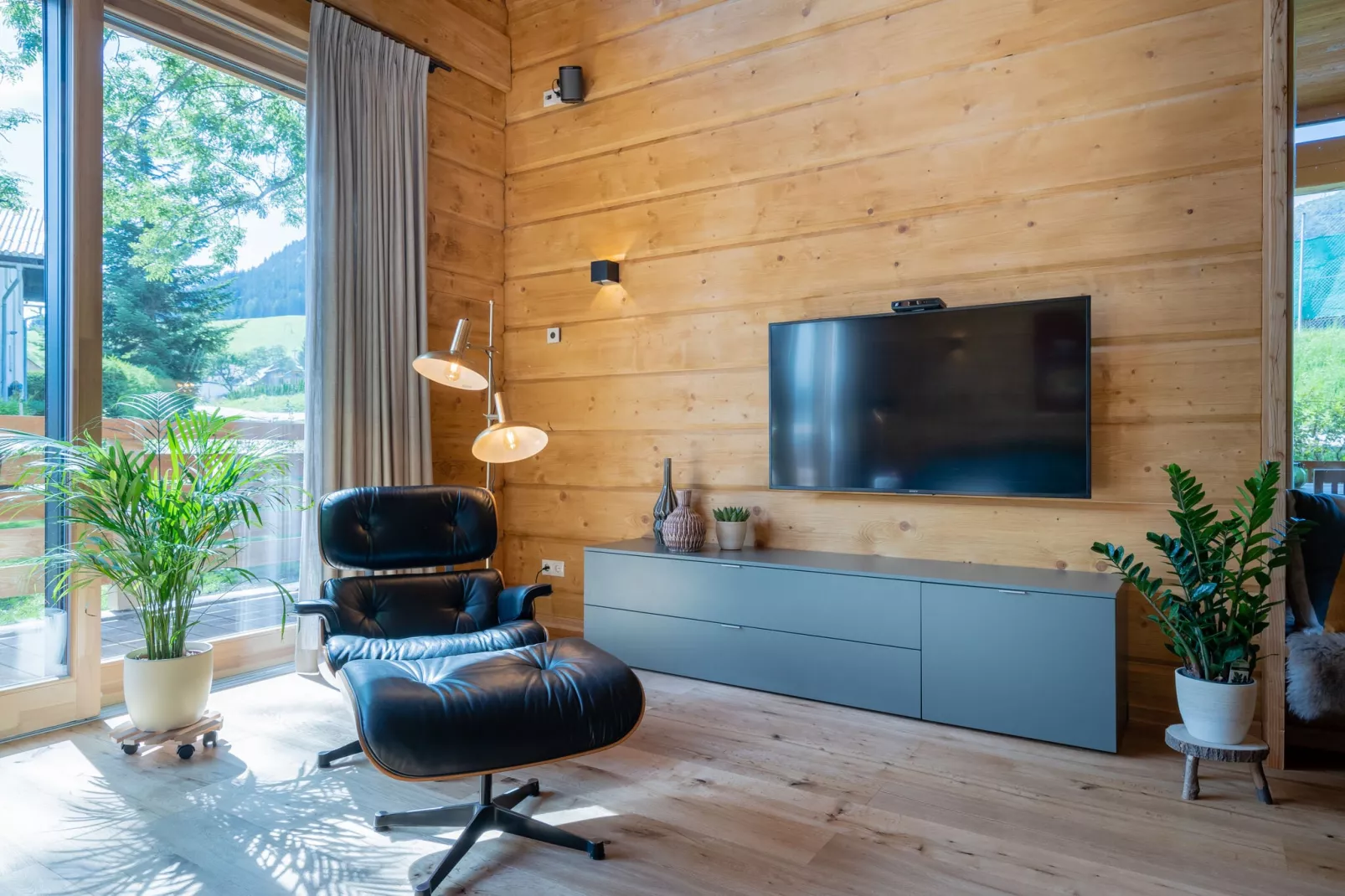 Holzchalet Tauplitz - Wohnzimmer