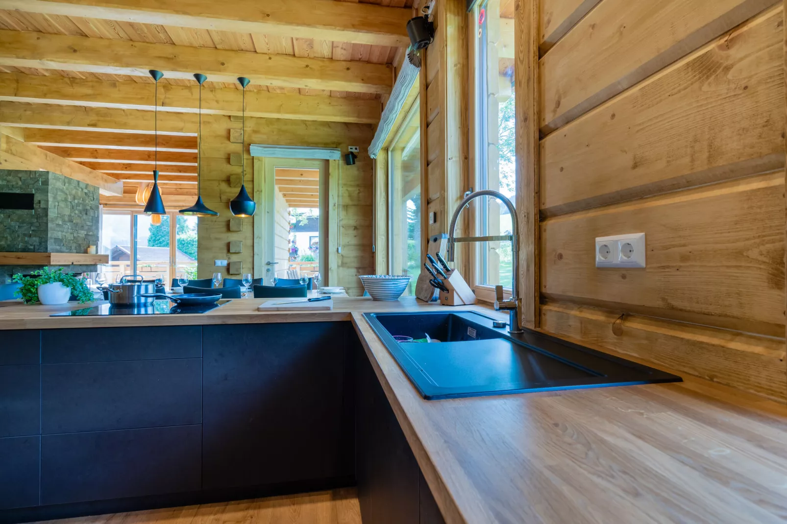 Holzchalet Tauplitz - Küche