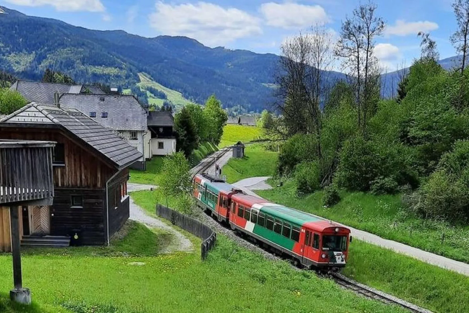Chalet Murau-Gebiete Sommer 1 km