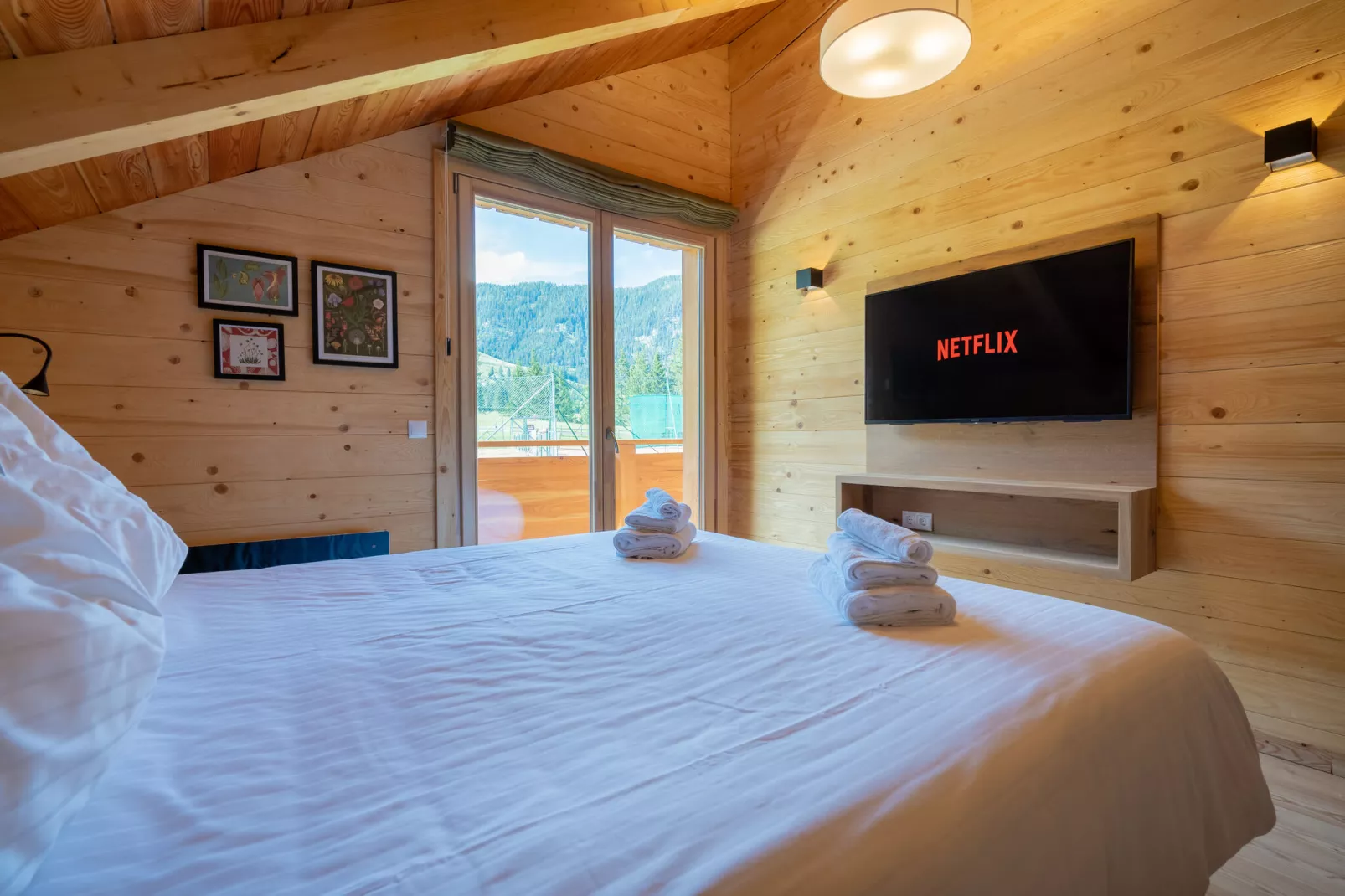 Holzchalet Tauplitz - Schlafzimmer