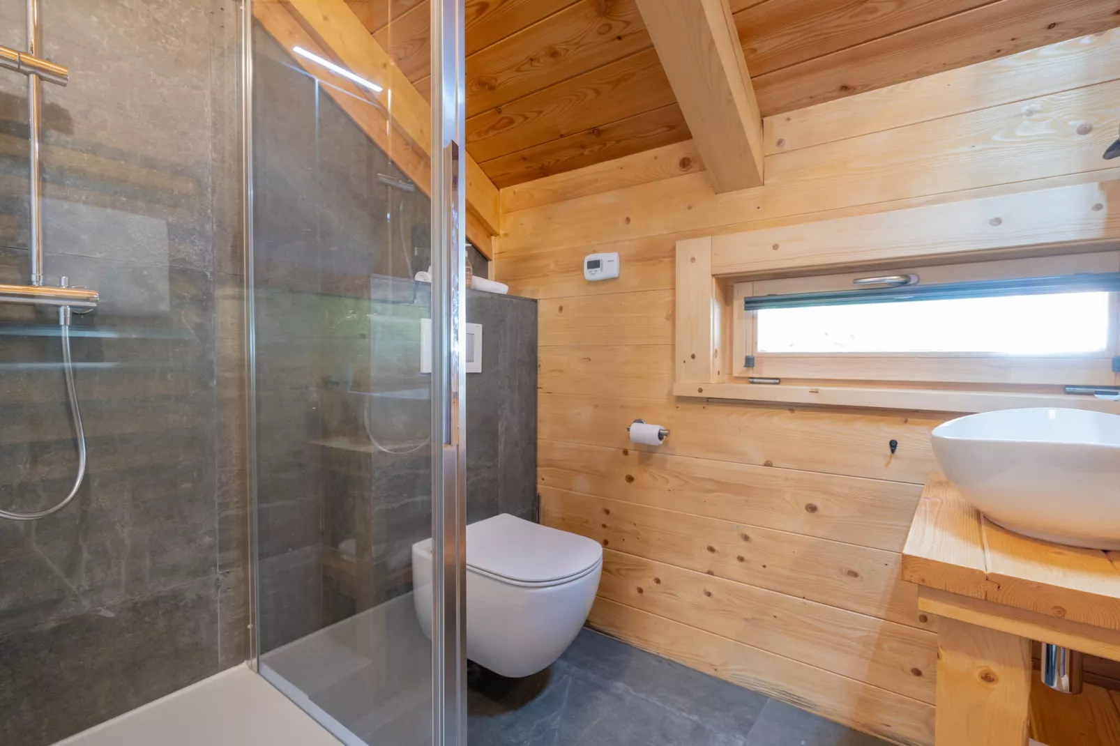 Holzchalet Tauplitz - Badezimmer
