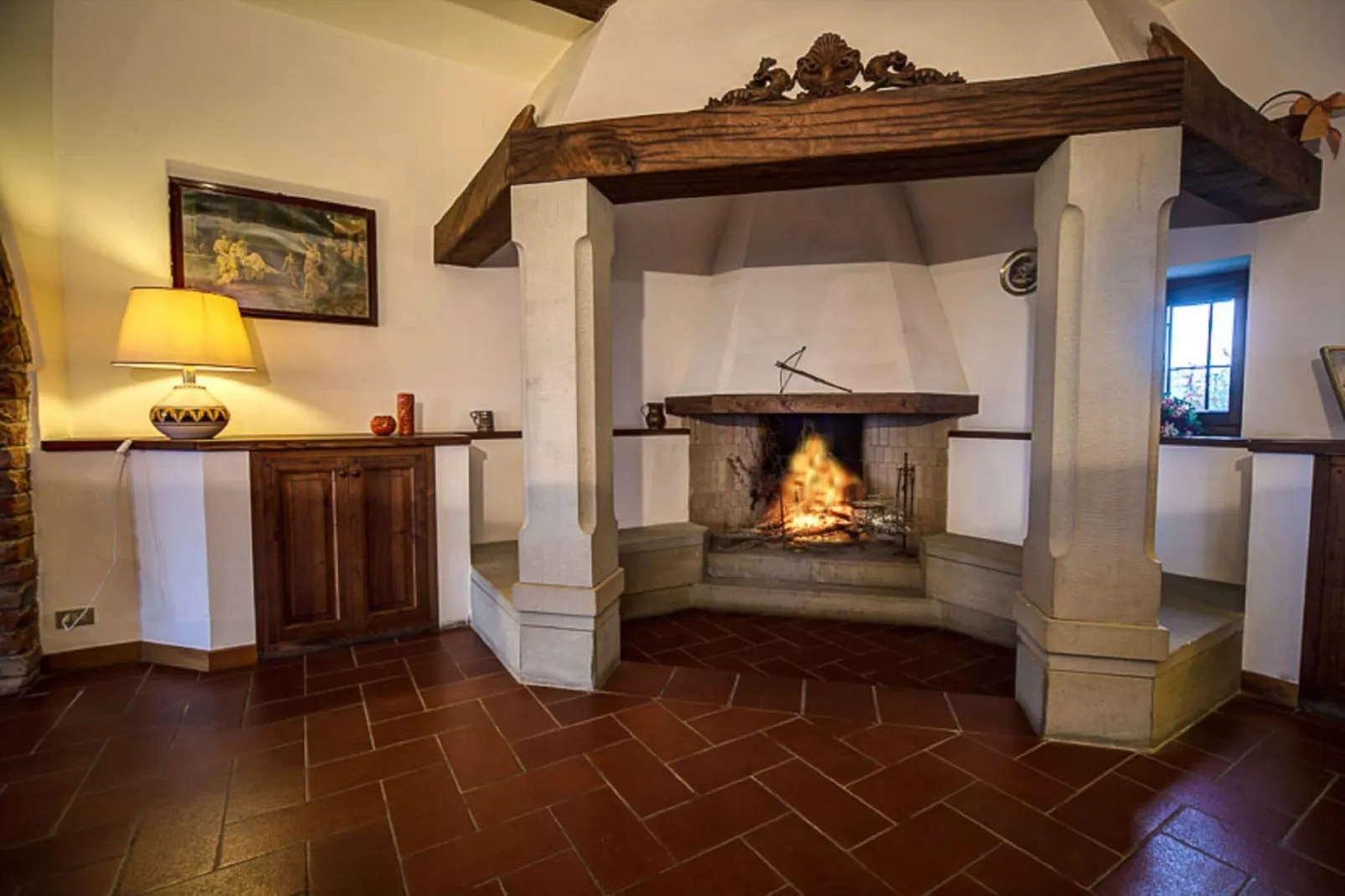 Villa del Lago-Living room