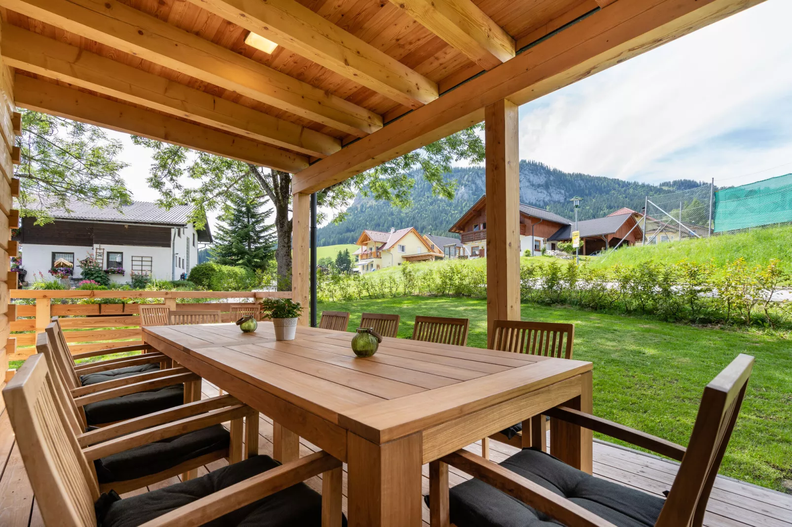 Holzchalet Tauplitz - Terrasse/Balkon