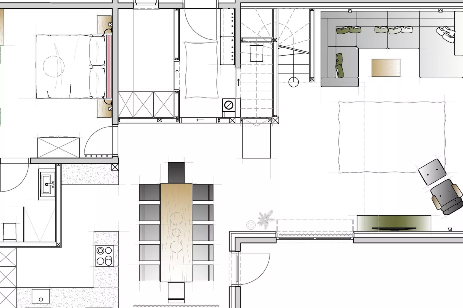 Holzchalet Tauplitz - Ausstattung