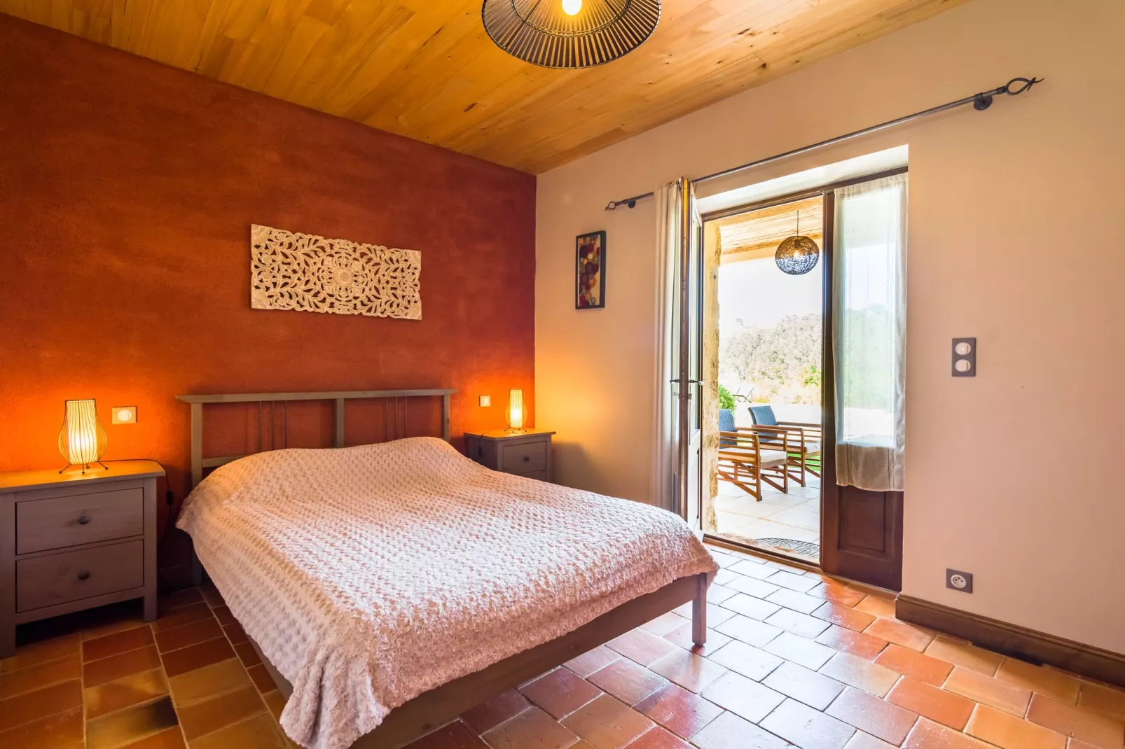 Maison de vacances Mazeyrolles 8p-Bedroom