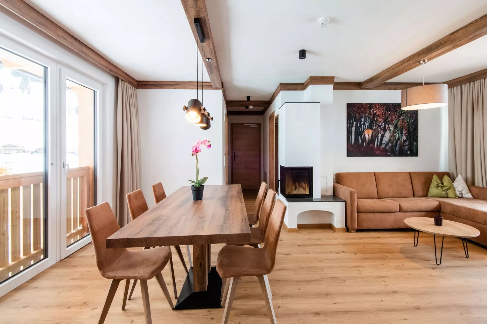 Golden Lodges Type 50 - APP 4 pers - Living room