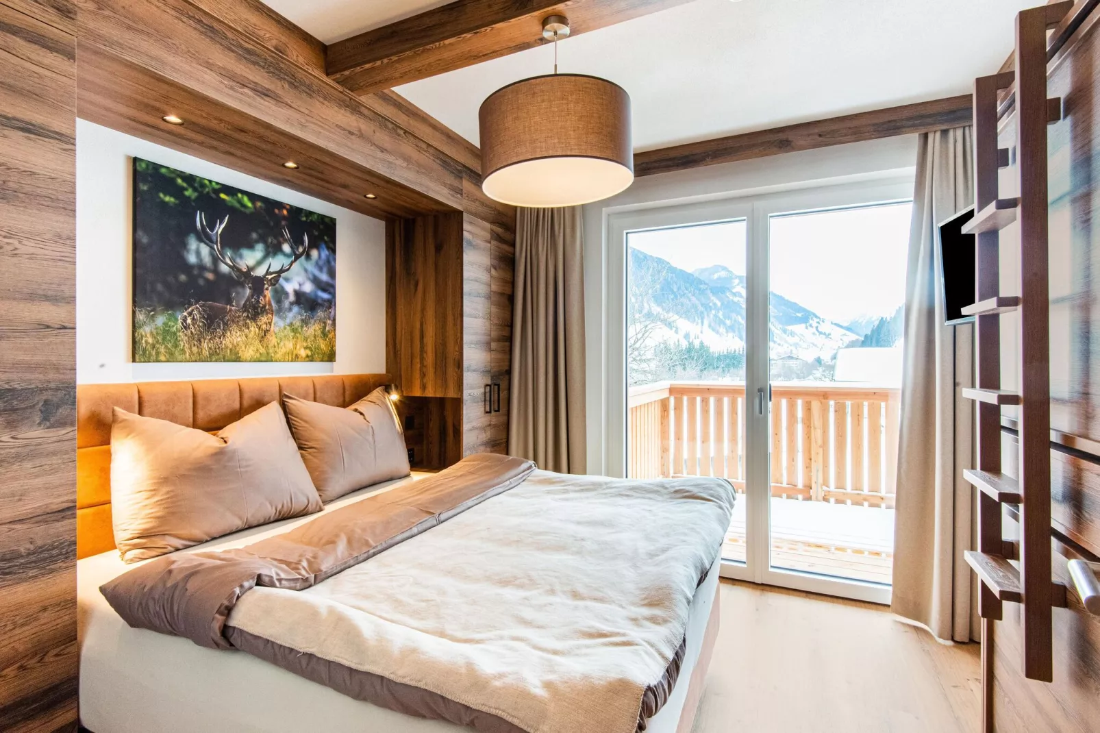 Golden Lodges Type 50 - APP 4 pers - Bedroom