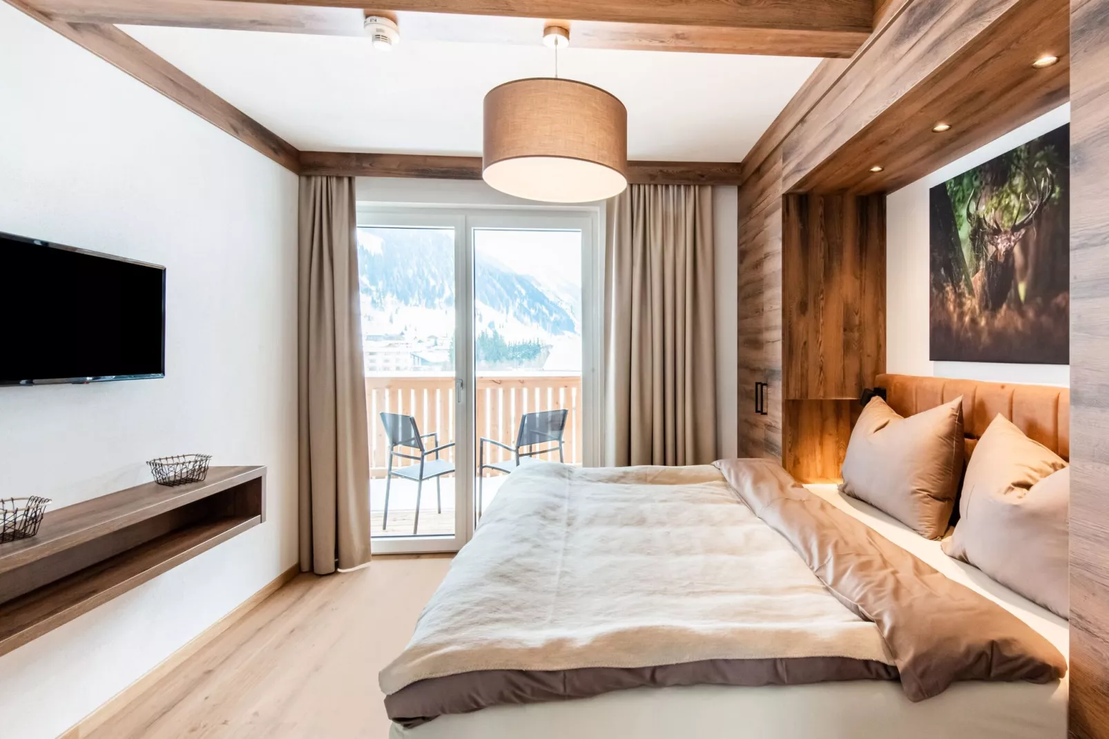 Golden Lodges Type 50 - APP 4 pers - Bedroom