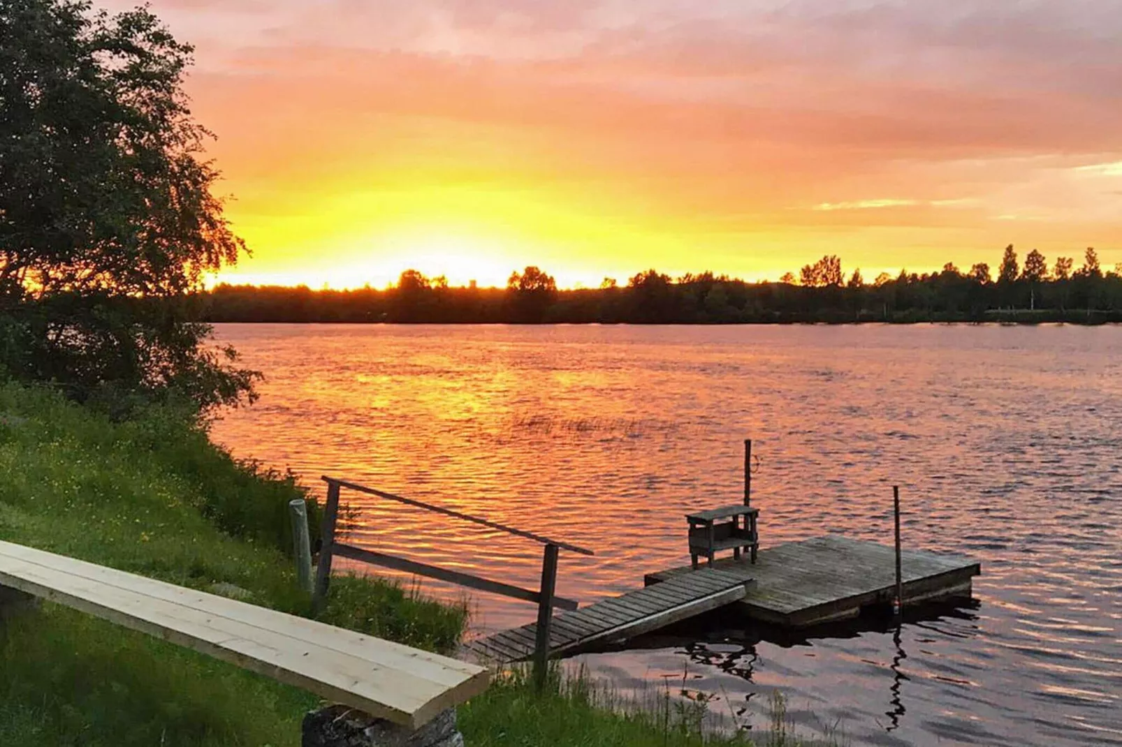 4 person holiday home in LJUSDAL-By Traum-Water view
