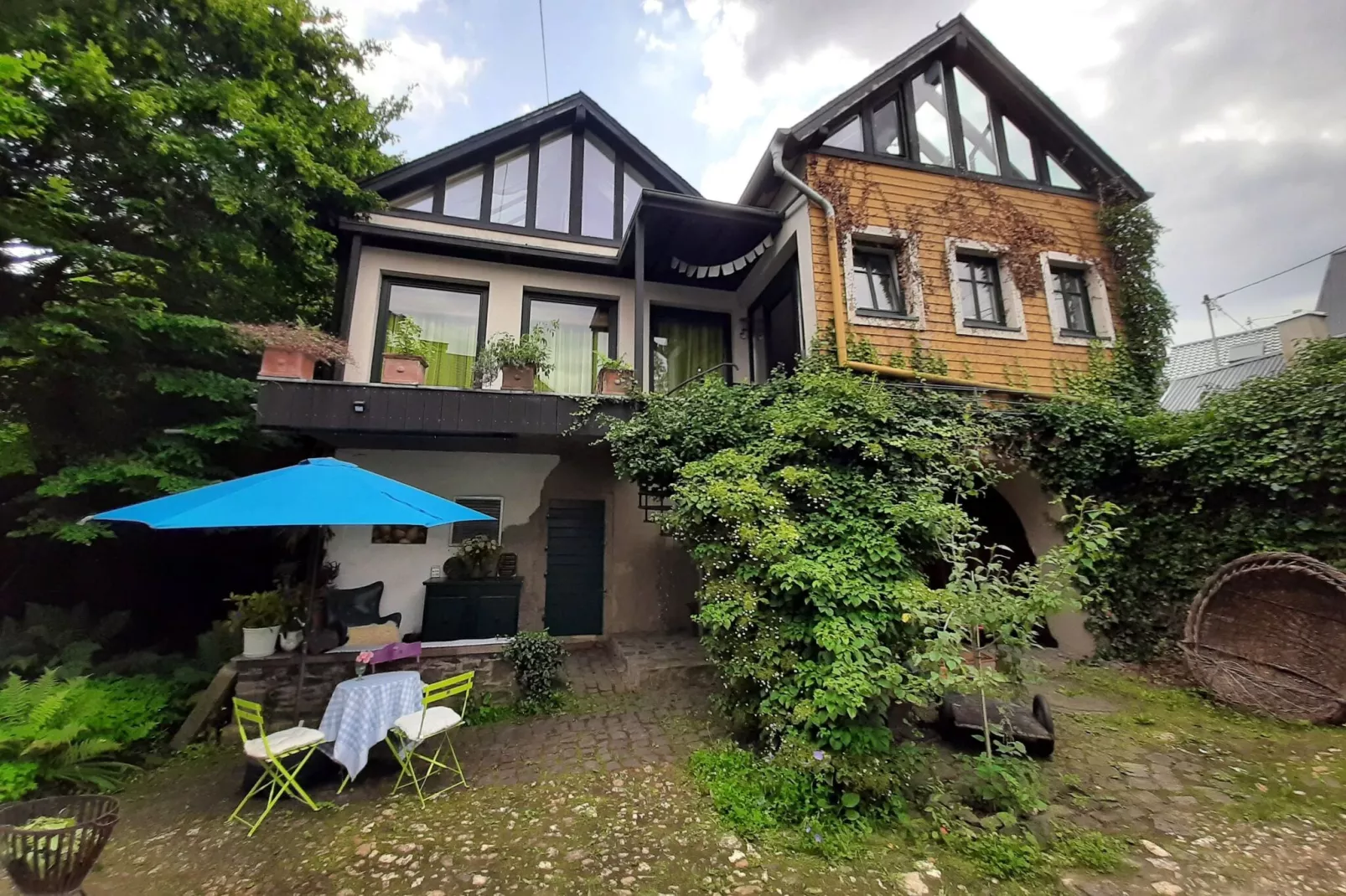 Ferienwohnung Himmelshöh im Hof der Möglichkeiten-Exterior summer