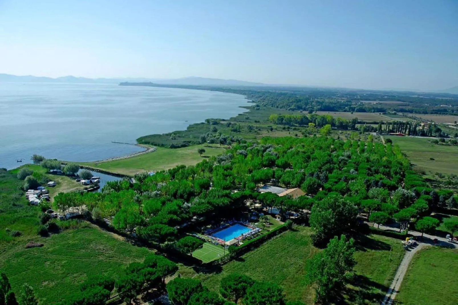 Mobil Home-View summer