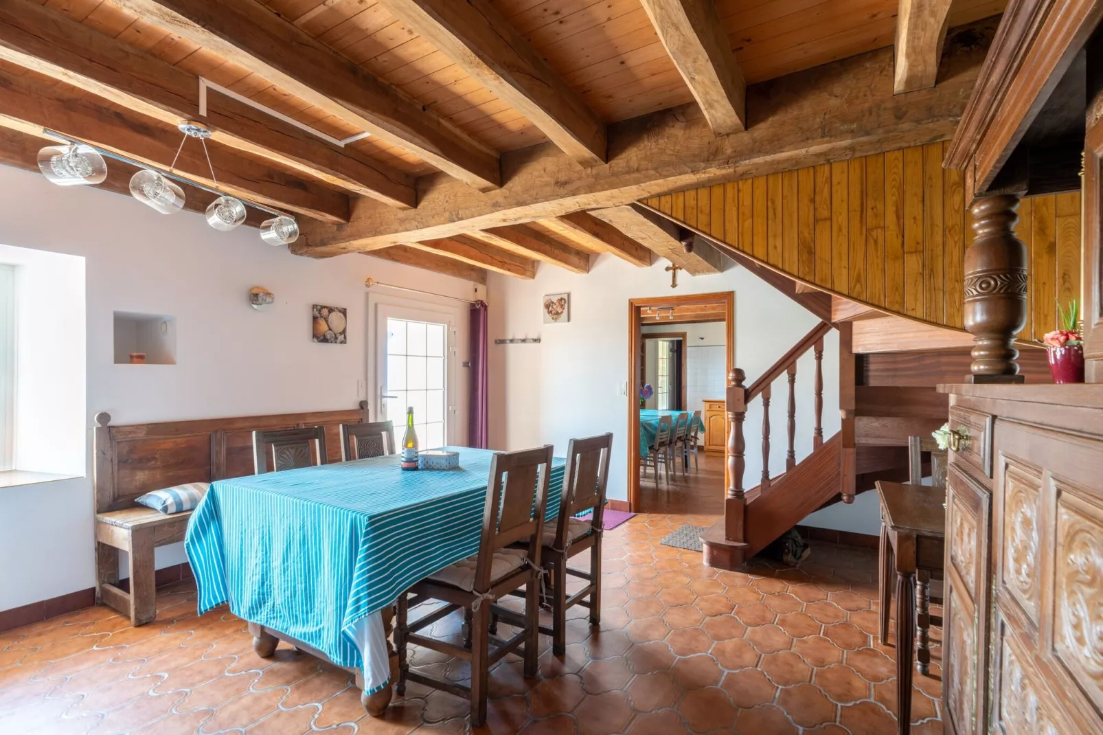 Maison de vacances Plouhinec-Dining room