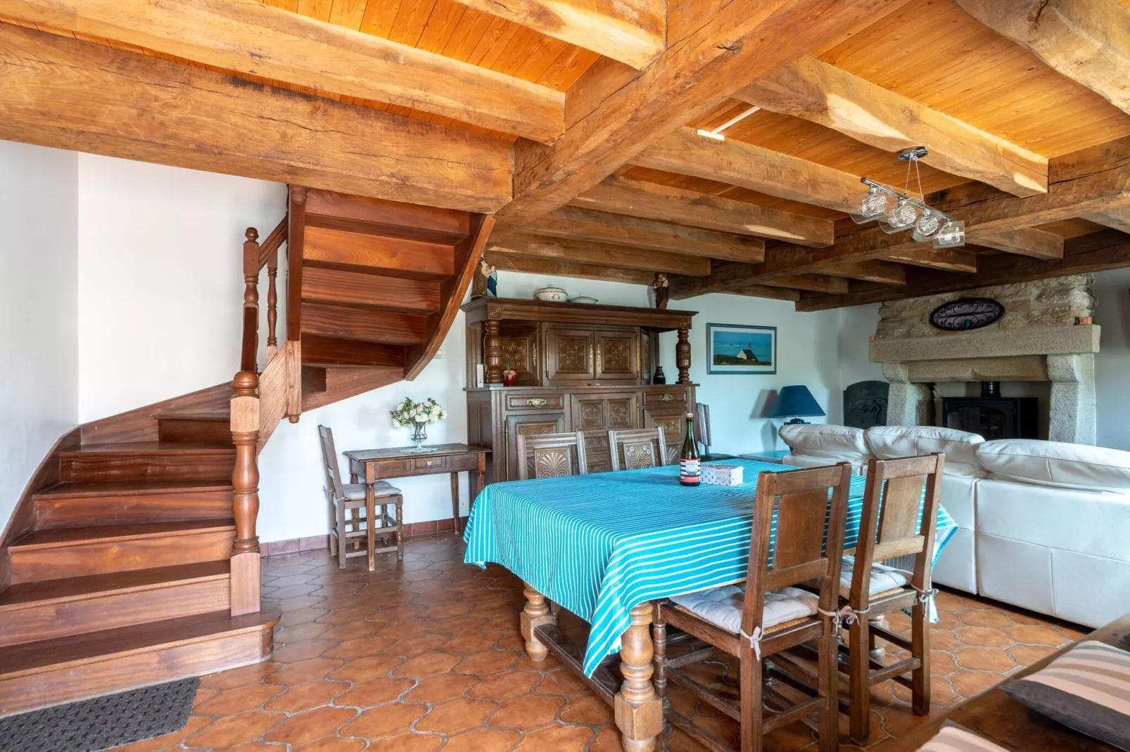 Maison de vacances Plouhinec-Dining room