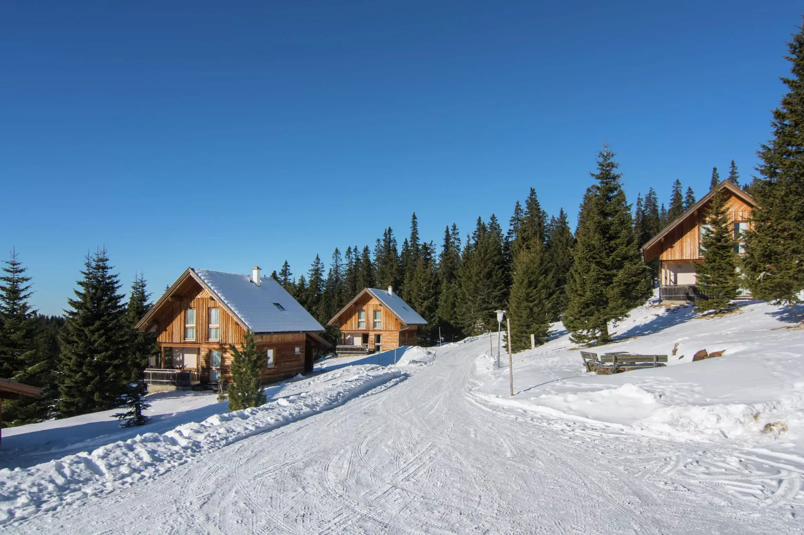 Almdorf Weinebene XL-Area winter 1km
