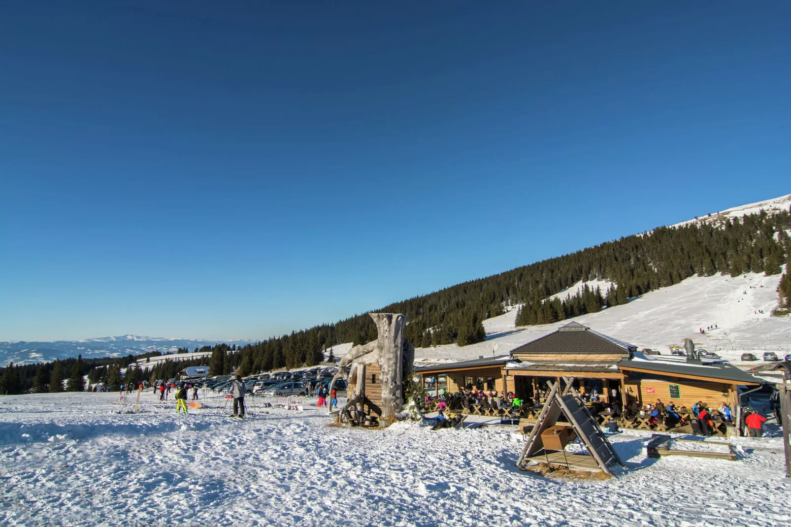 Almdorf Weinebene XL-Area winter 1km
