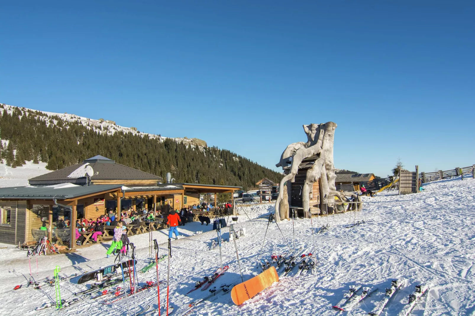 Almdorf Weinebene XL-Area winter 1km