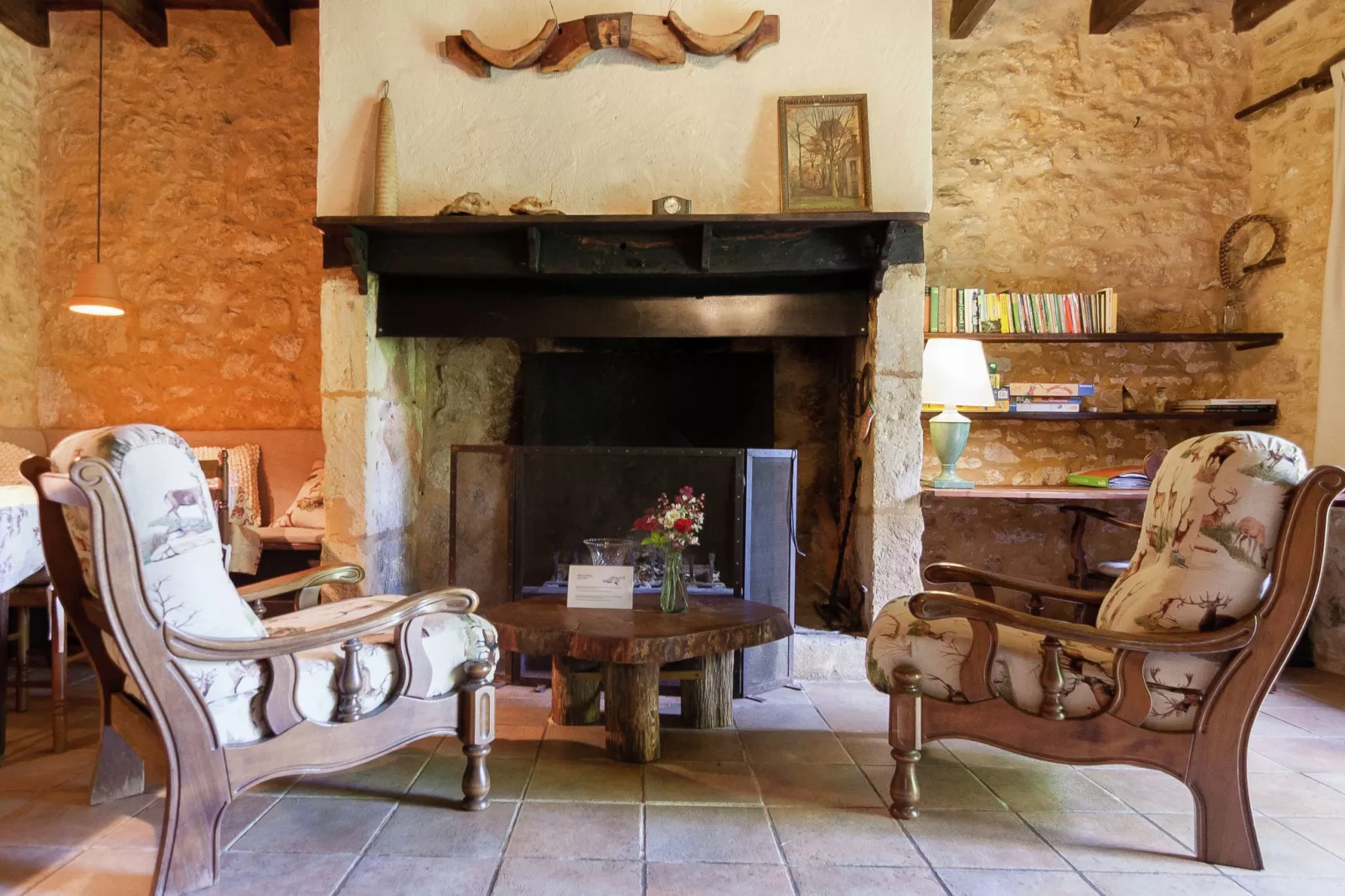 La Chaumière Deux-Living room