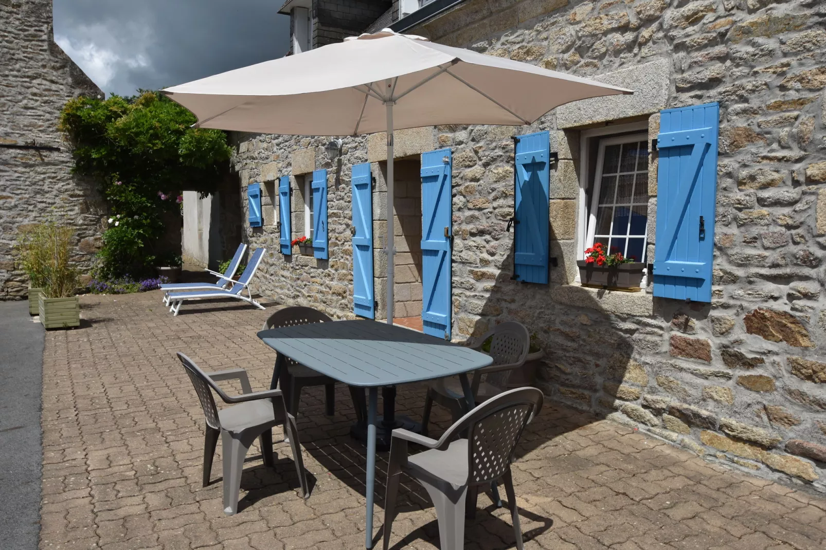 Maison de vacances Plouhinec-Terrace balcony