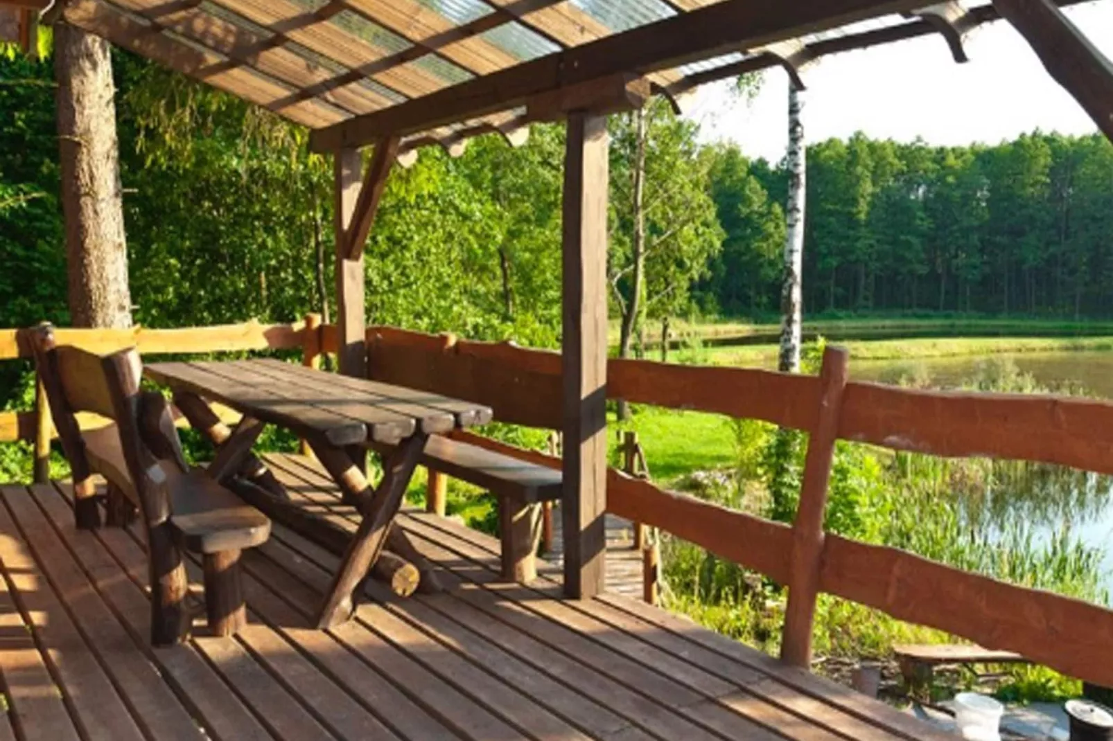 House Gajewo in Podlasie-Terrace balcony