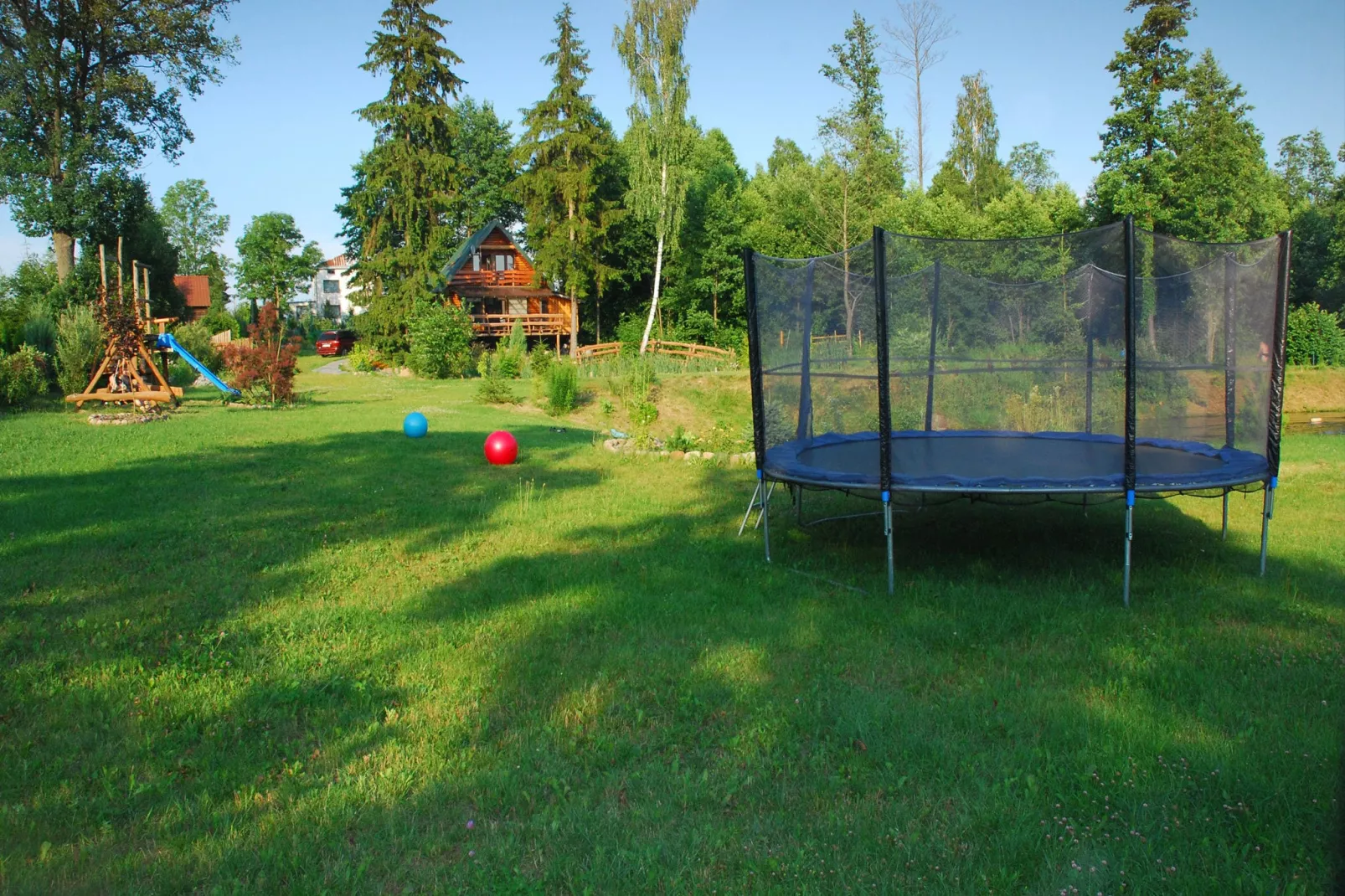 House Gajewo in Podlasie-Gardens summer