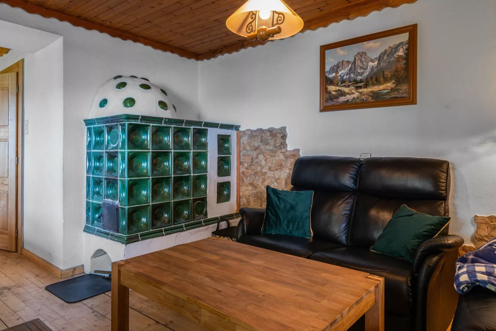 Traunig Hütte-Living room