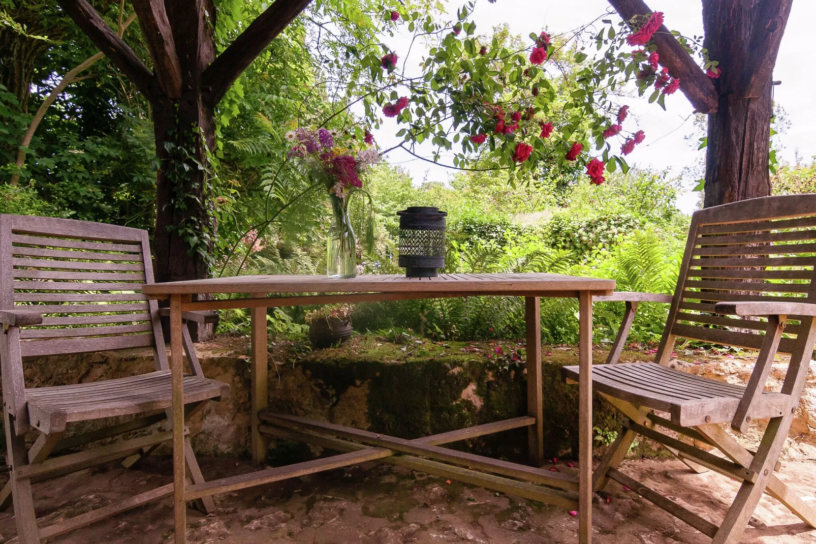 La Bergerie-Terrasse/Balkon