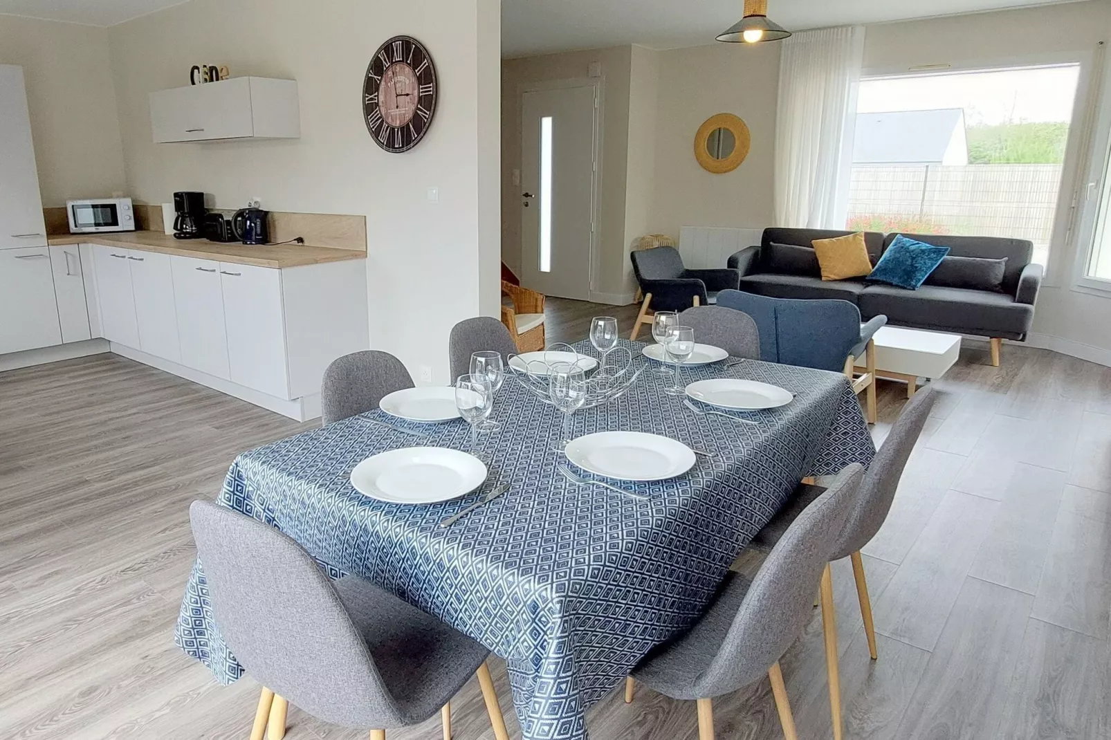 Ferienhaus mit Whirlpool Plouarzel-Dining room