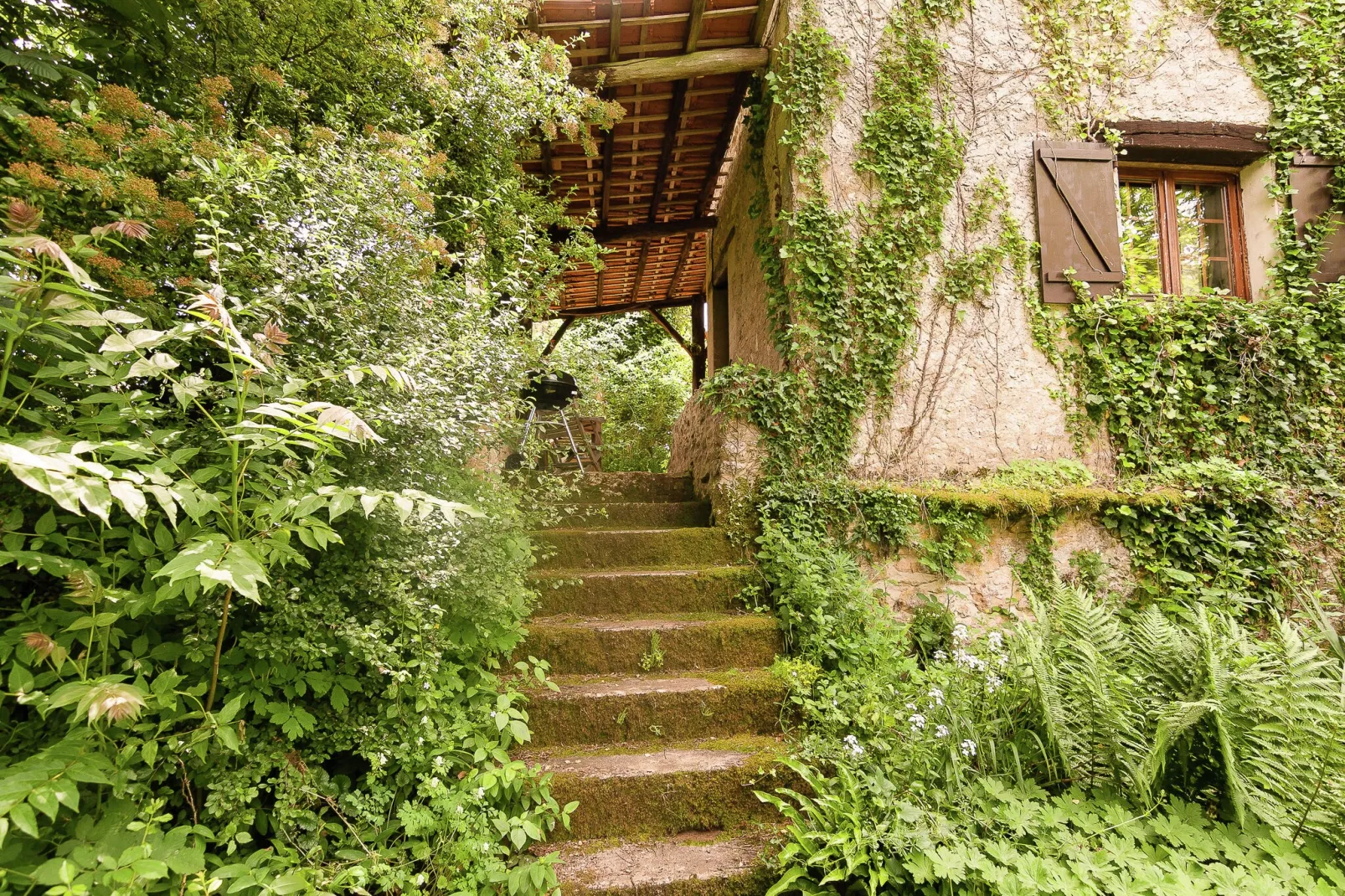 La Bergerie-Garten Sommer