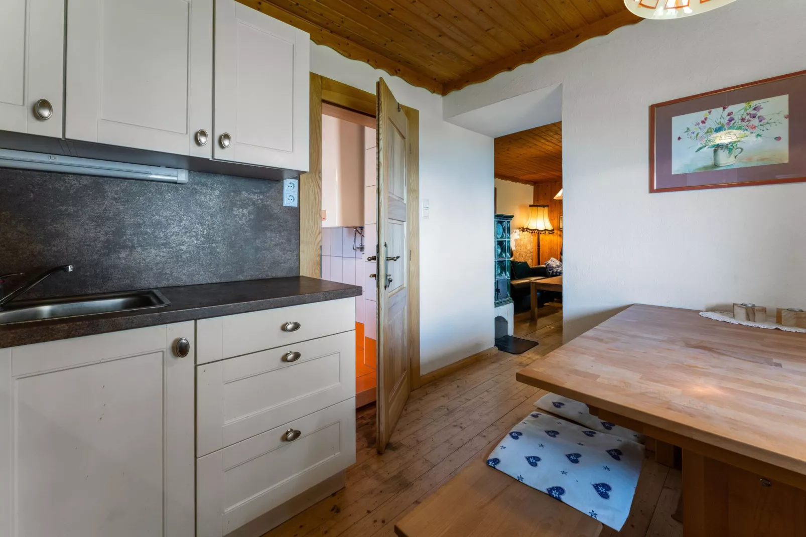 Traunig Hütte-Kitchen