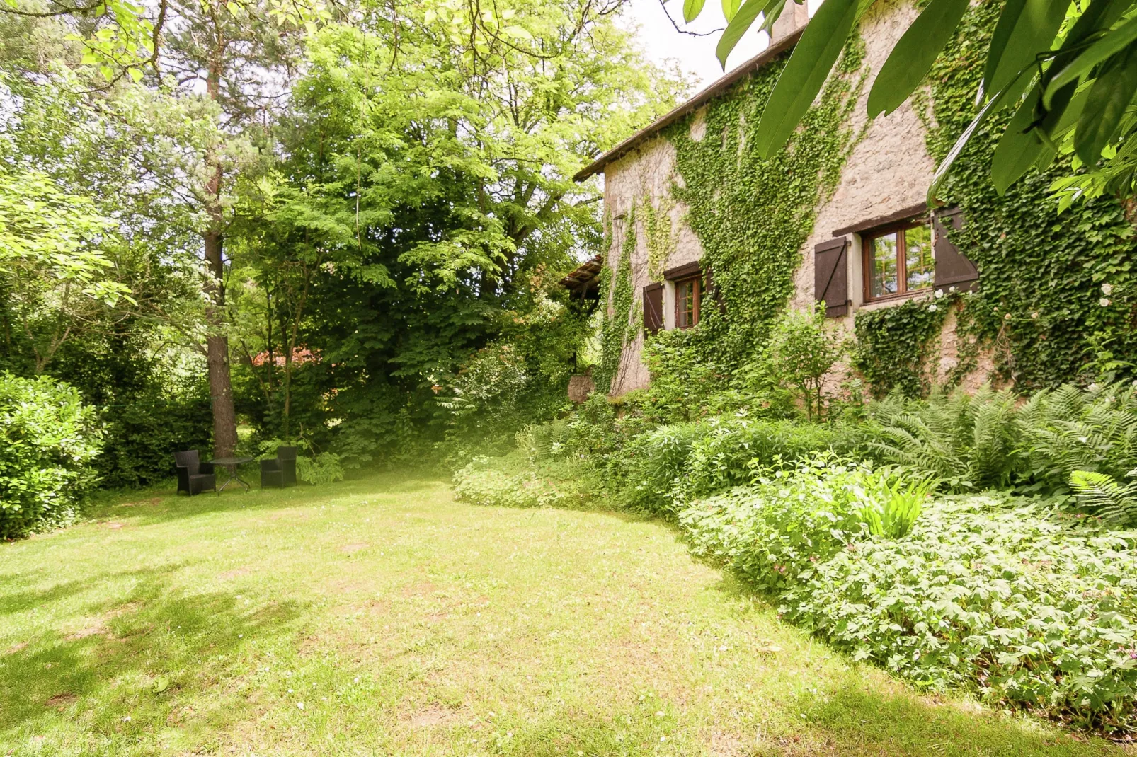La Bergerie-Garten Sommer