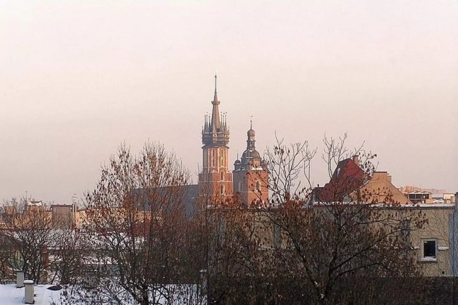 Lovely Krakow-View winter