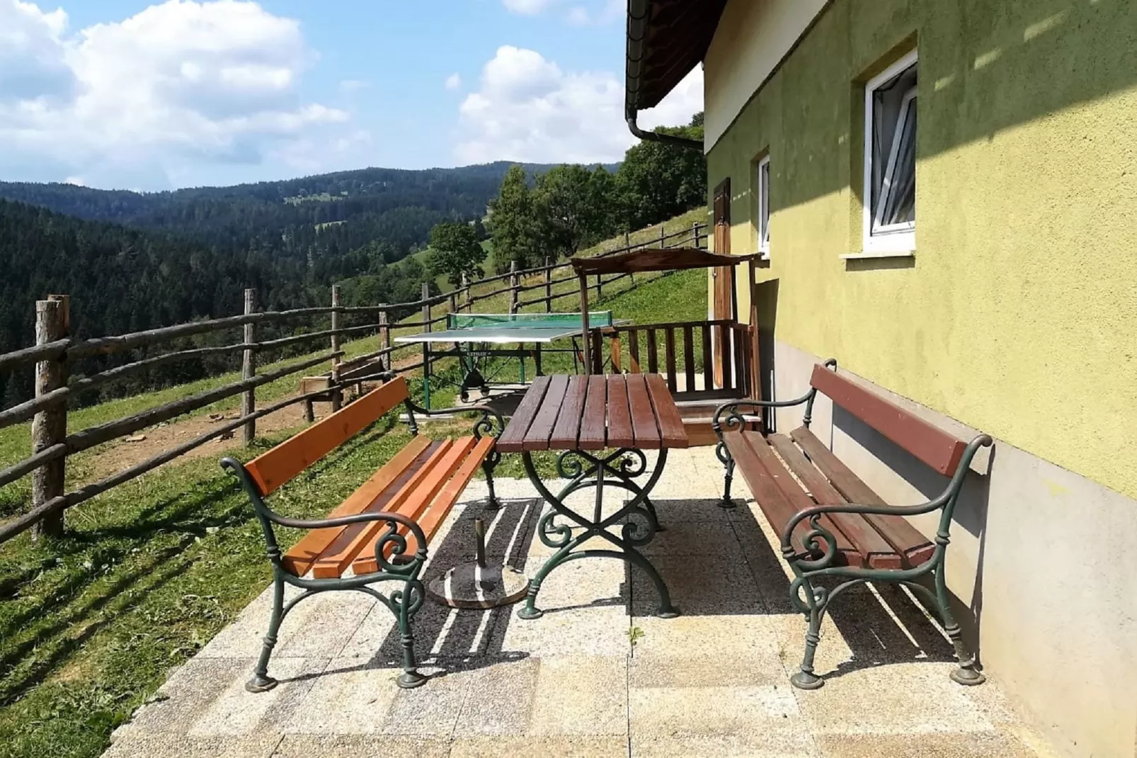 Schröllhütte-Terrassenbalkon