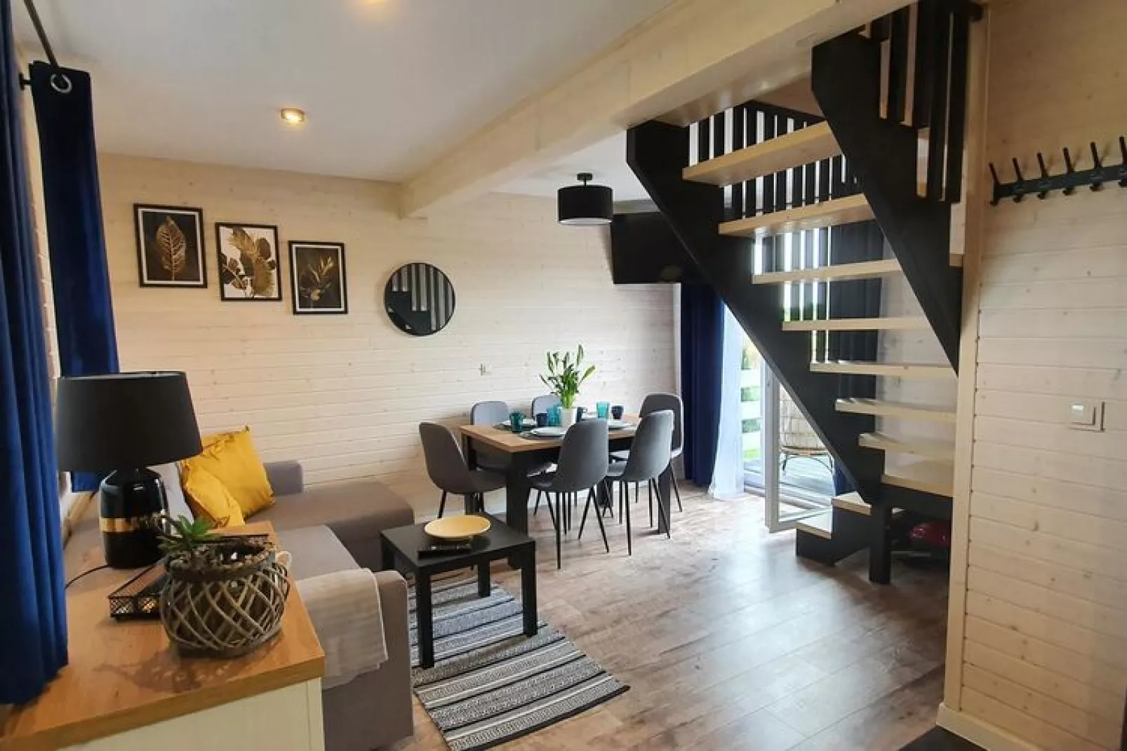 Domki DELUX Rewal-Living room