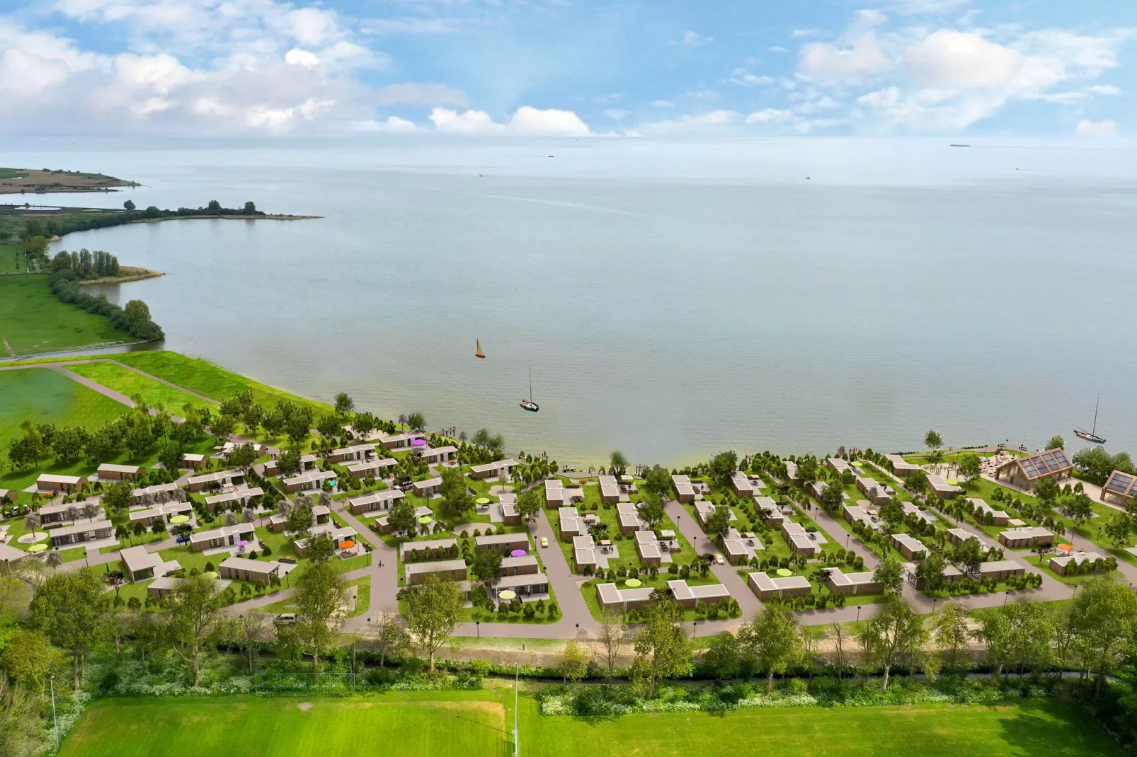 Resort Enkhuizer Strand 5-Exterior summer