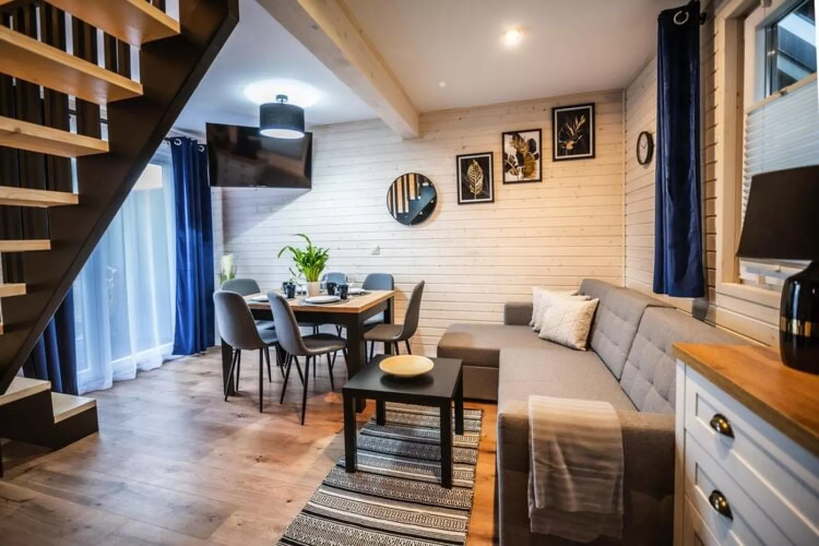 Domki DELUX Rewal-Living room