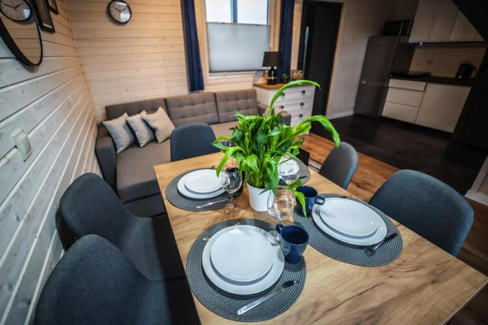 Domki DELUX Rewal-Dining room