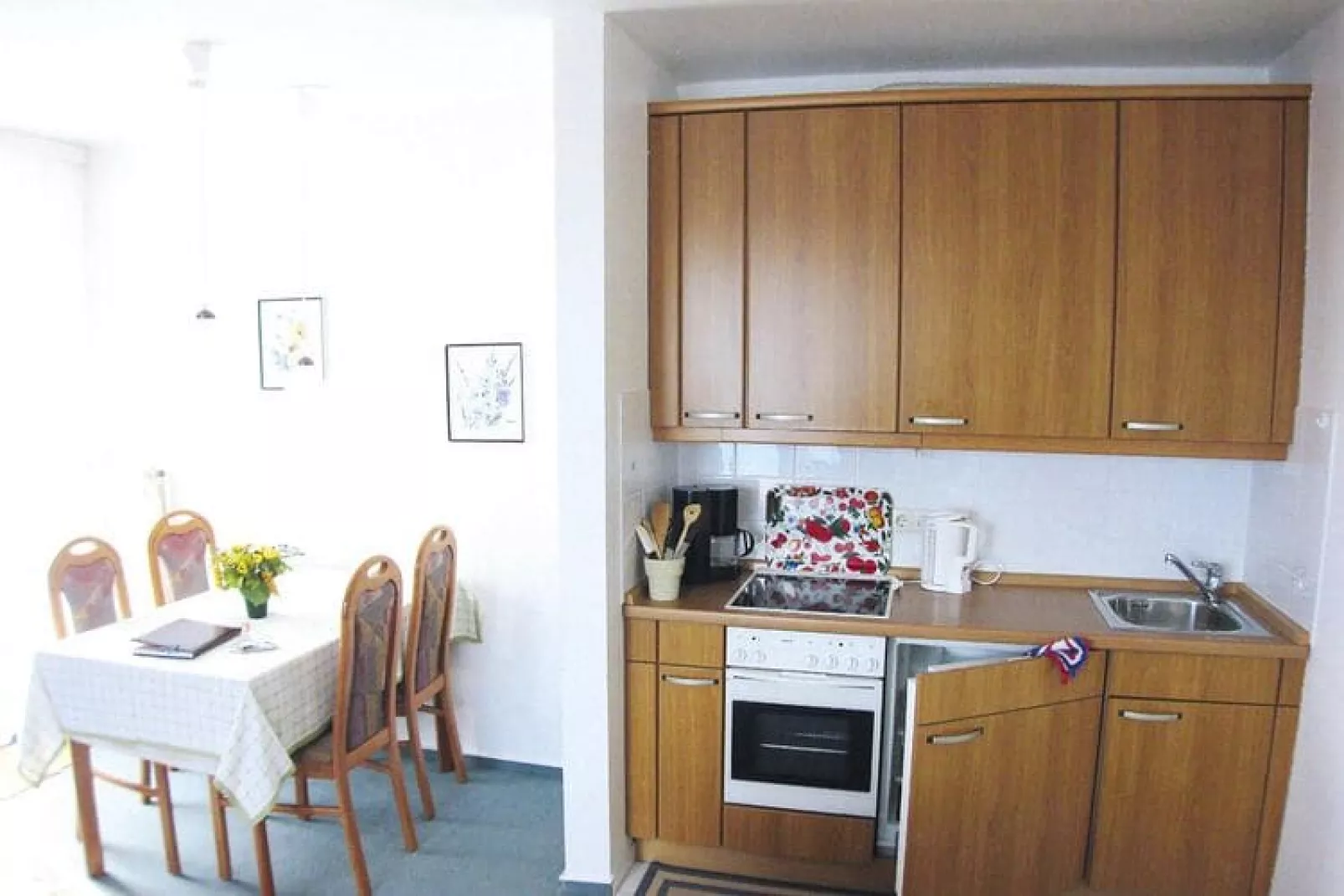 Ferienresidenz Knechtsand - Studio 35 qm Typ A-Kitchen