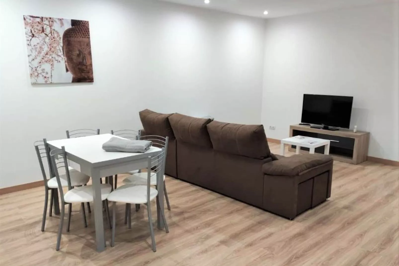 Villa Trabazos Abellas 10-Wohnzimmer