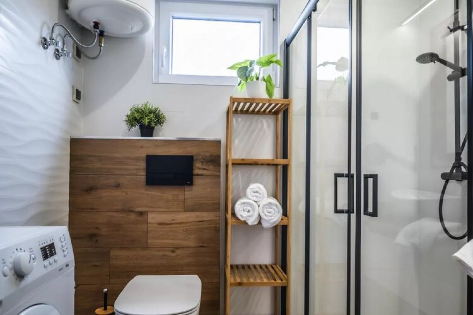 Domki DELUX Rewal-Bathroom
